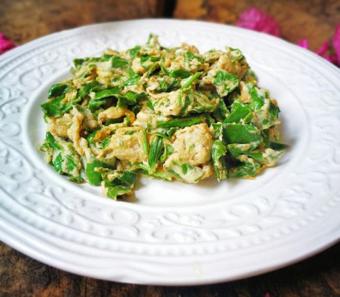农家特色菜花椒芽炒蛋1 农家特色菜花椒芽炒蛋1