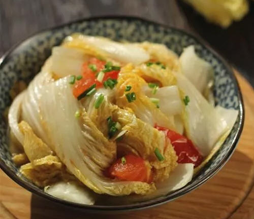 番茄炒娃娃菜1 番茄炒娃娃菜1