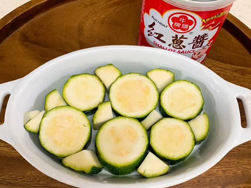 红葱酱烤西葫芦3 红葱酱烤西葫芦3