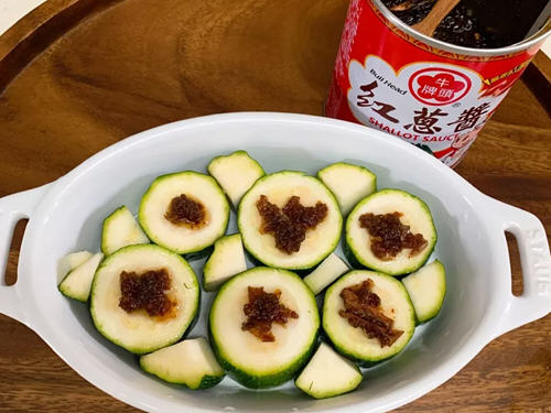 红葱酱烤西葫芦2 红葱酱烤西葫芦2