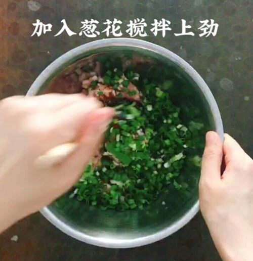 葱香鲜肉包子馅3 葱香鲜肉包子馅3