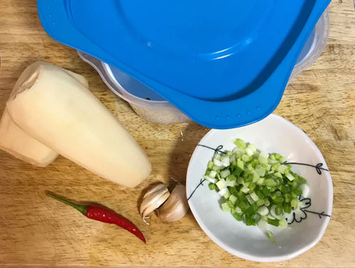 微波炉做酸辣莲藕片7