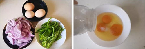 青椒洋葱炒鸡蛋5 青椒洋葱炒鸡蛋5