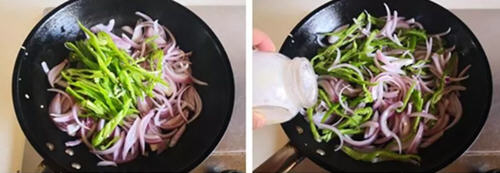 青椒洋葱炒鸡蛋3 青椒洋葱炒鸡蛋3