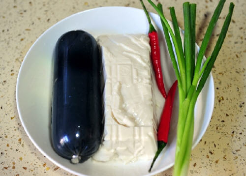 浇汁松花内酯豆腐1 浇汁松花内酯豆腐1