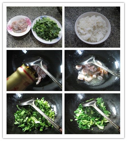 虾仁青菜炒饭4
