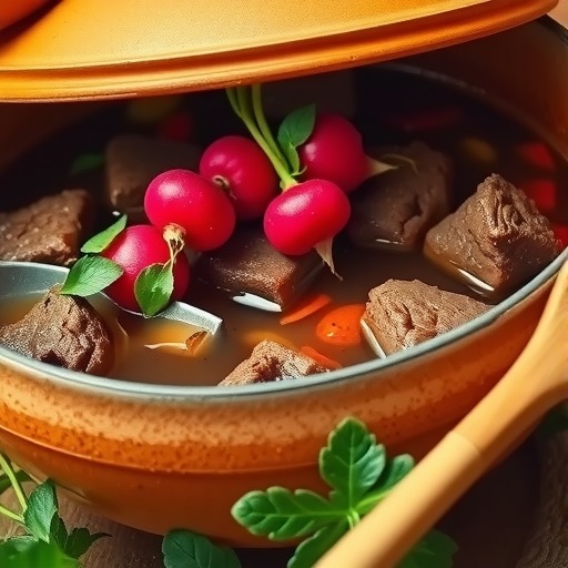 红皮萝卜炖牛肉