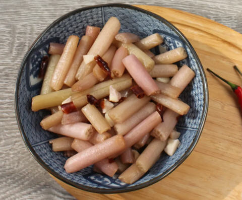 酸辣炒芡实梗1 酸辣炒芡实梗1
