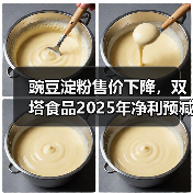 豌豆淀粉售价下降,双塔食品2025年净利预减(图2) 豌豆淀粉售价下降,双塔食品2025年净利预减(图2)