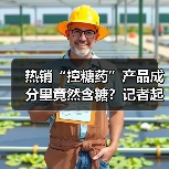 热销“控糖药”产品成分里竟然含糖?记者起底“控糖产品”背后的骗局(图2) 热销“控糖药”产品成分里竟然含糖?记者起底“控糖产品”背后的骗局(图2)