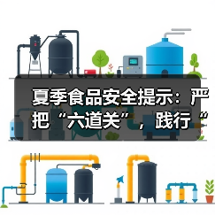 夏季食品安全提示：严把“六道关”，践行“三准则”保障师生饮食安全（图1）