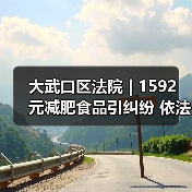 大武口区法院 | 1592 元减肥食品引纠纷 依法判决十倍赔偿（图3）