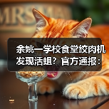 余姚一学校食堂绞肉机发现活蛆？官方通报：属实（图3）