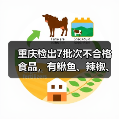 重庆检出7批次不合格食品，有鳅鱼、辣椒、腊肉等（图1）