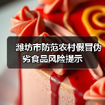 潍坊市防范农村假冒伪劣食品风险提示（图3）