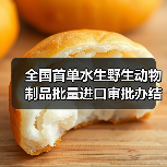 全国首单水生野生动物制品批量进口审批办结（图3）
