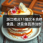 浙江检出11批次不合格食品，涉及食品添加剂超标、农兽药残留超标（图2）