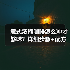 意式浓缩咖啡怎么冲才够味?详细步骤+配方大公开!☕(图2) 意式浓缩咖啡怎么冲才够味?详细步骤+配方大公开!☕(图2)