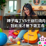 辣子鸡丁VS土豆红烧肉,到底谁才是下饭王者?(图1) 辣子鸡丁VS土豆红烧肉,到底谁才是下饭王者?(图1)
