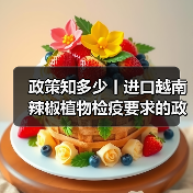 政策知多少丨进口越南辣椒植物检疫要求的政策解读（图4）