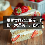 夏季食品安全提示：严把“六道关”，践行“三准则”保障师生饮食安全（图2）