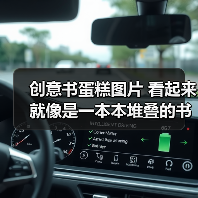 创意书蛋糕图片 看起来就像是一本本堆叠的书（图3）
