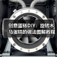 创意蛋糕DIY:旋转木马蛋糕的做法图解教程(图1) 创意蛋糕DIY:旋转木马蛋糕的做法图解教程(图1)