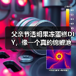 父亲节透明果冻蛋糕DIY,像一个真的锦鲤池塘(图2) 父亲节透明果冻蛋糕DIY,像一个真的锦鲤池塘(图2)