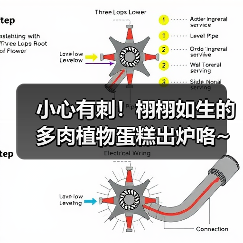 小心有刺!栩栩如生的多肉植物蛋糕出炉咯~(图4) 小心有刺!栩栩如生的多肉植物蛋糕出炉咯~(图4)