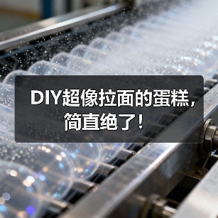 DIY超像拉面的蛋糕，简直绝了！（图2）