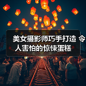 美女摄影师巧手打造 令人害怕的惊悚蛋糕（图2）