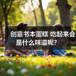 创意书本蛋糕 吃起来会是什么味道呢？（图4）