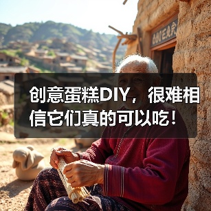创意蛋糕DIY，很难相信它们真的可以吃！（图4）