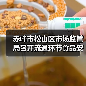 赤峰市松山区市场监管局召开流通环节食品安全主体责任落实暨假冒伪劣食品专项整治工作约谈会