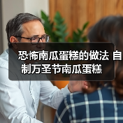 恐怖南瓜蛋糕的做法 自制万圣节南瓜蛋糕（图1）