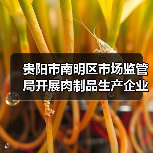 贵阳市南明区市场监管局开展肉制品生产企业及小作坊集中约谈