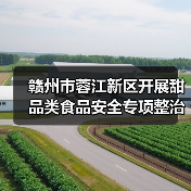 赣州市蓉江新区开展甜品类食品安全专项整治