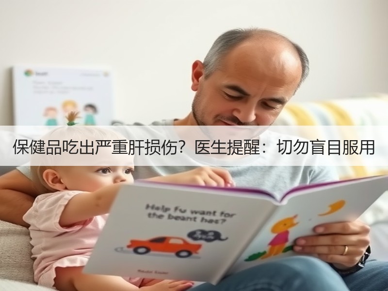 保健品吃出严重肝损伤？医生提醒：切勿盲目服用