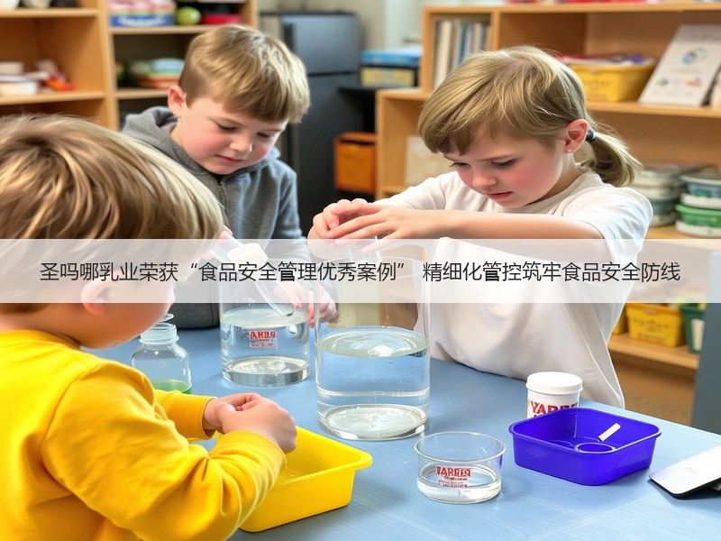 圣吗哪乳业荣获“食品安全管理优秀案例” 精细化管控筑牢食品安全防线