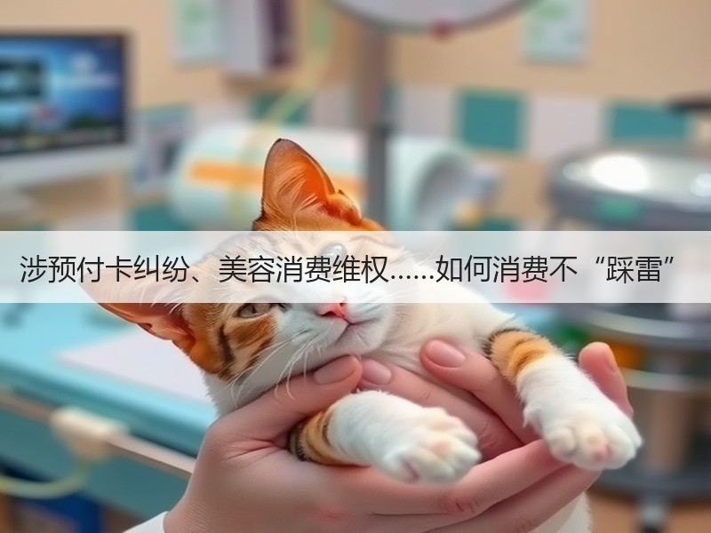 涉预付卡纠纷、美容消费维权……如何消费不“踩雷”