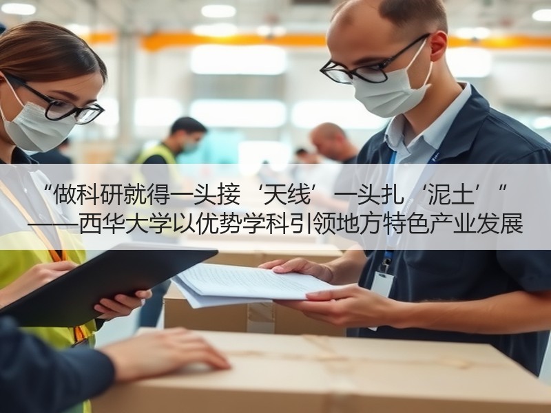 “做科研就得一头接‘天线’一头扎‘泥土’” ——西华大学以优势学科引领地方特色产业发展