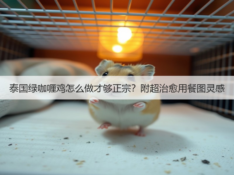 泰国绿咖喱鸡怎么做才够正宗？附超治愈用餐图灵感