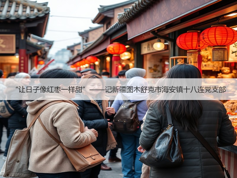 “让日子像红枣一样甜”——记新疆图木舒克市海安镇十八连党支部