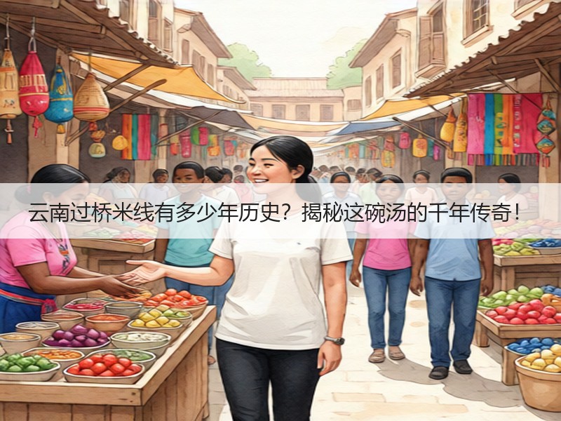 云南过桥米线有多少年历史？揭秘这碗汤的千年传奇！