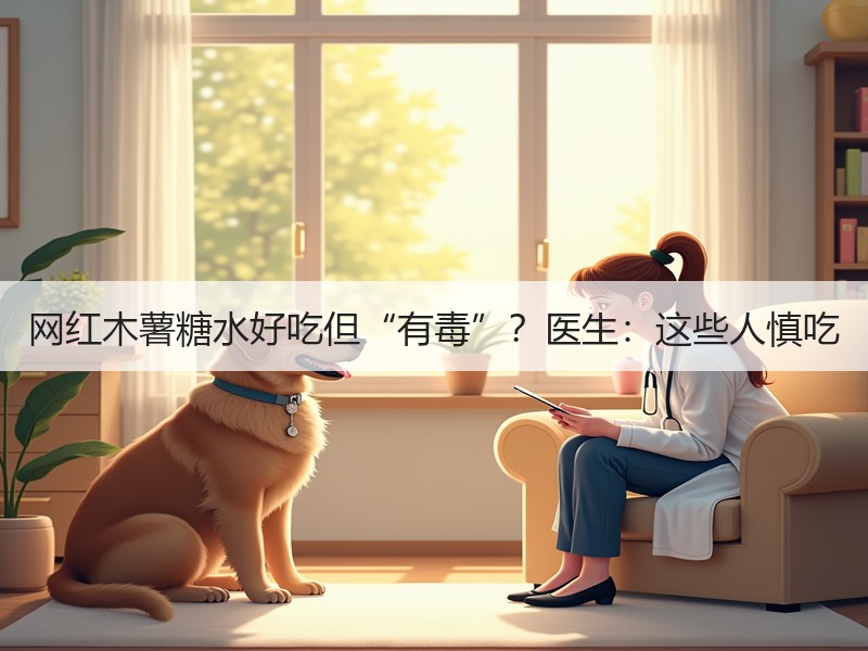 网红木薯糖水好吃但“有毒”？医生：这些人慎吃