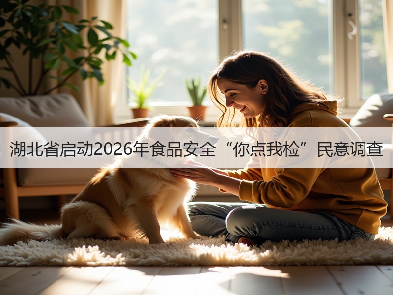 湖北省启动2026年食品安全“你点我检”民意调查