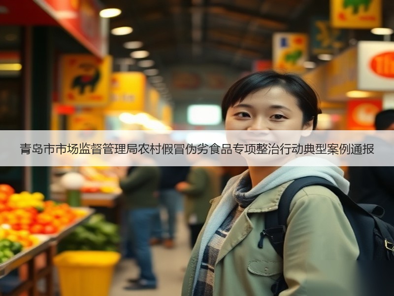 青岛市市场监督管理局农村假冒伪劣食品专项整治行动典型案例通报