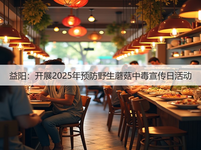 益阳：开展2025年预防野生蘑菇中毒宣传日活动