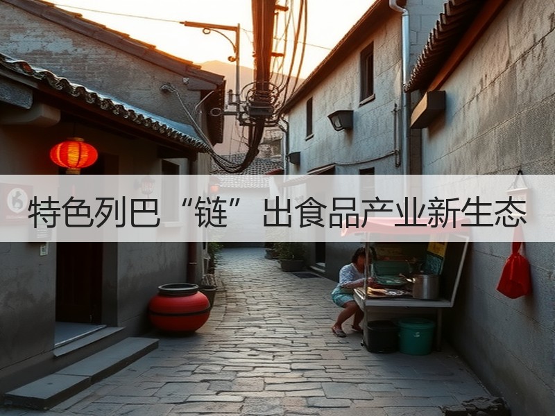 特色列巴“链”出食品产业新生态