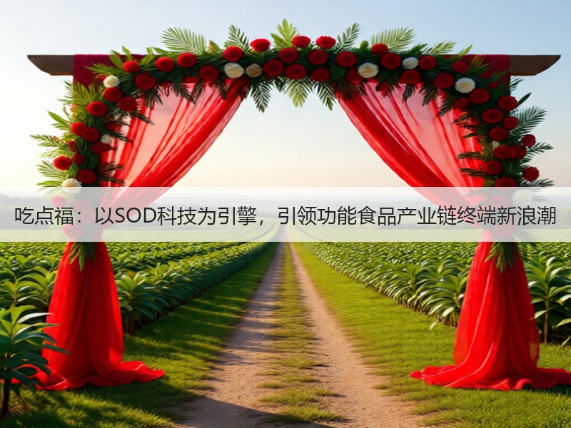 吃点福：以SOD科技为引擎，引领功能食品产业链终端新浪潮